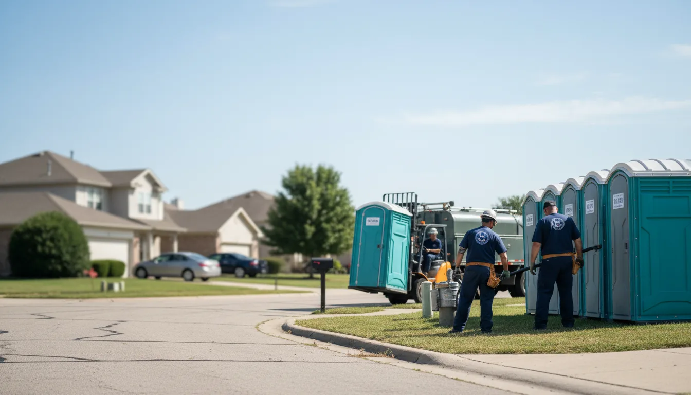 Porta Potty Rental in Votaw, TX near me